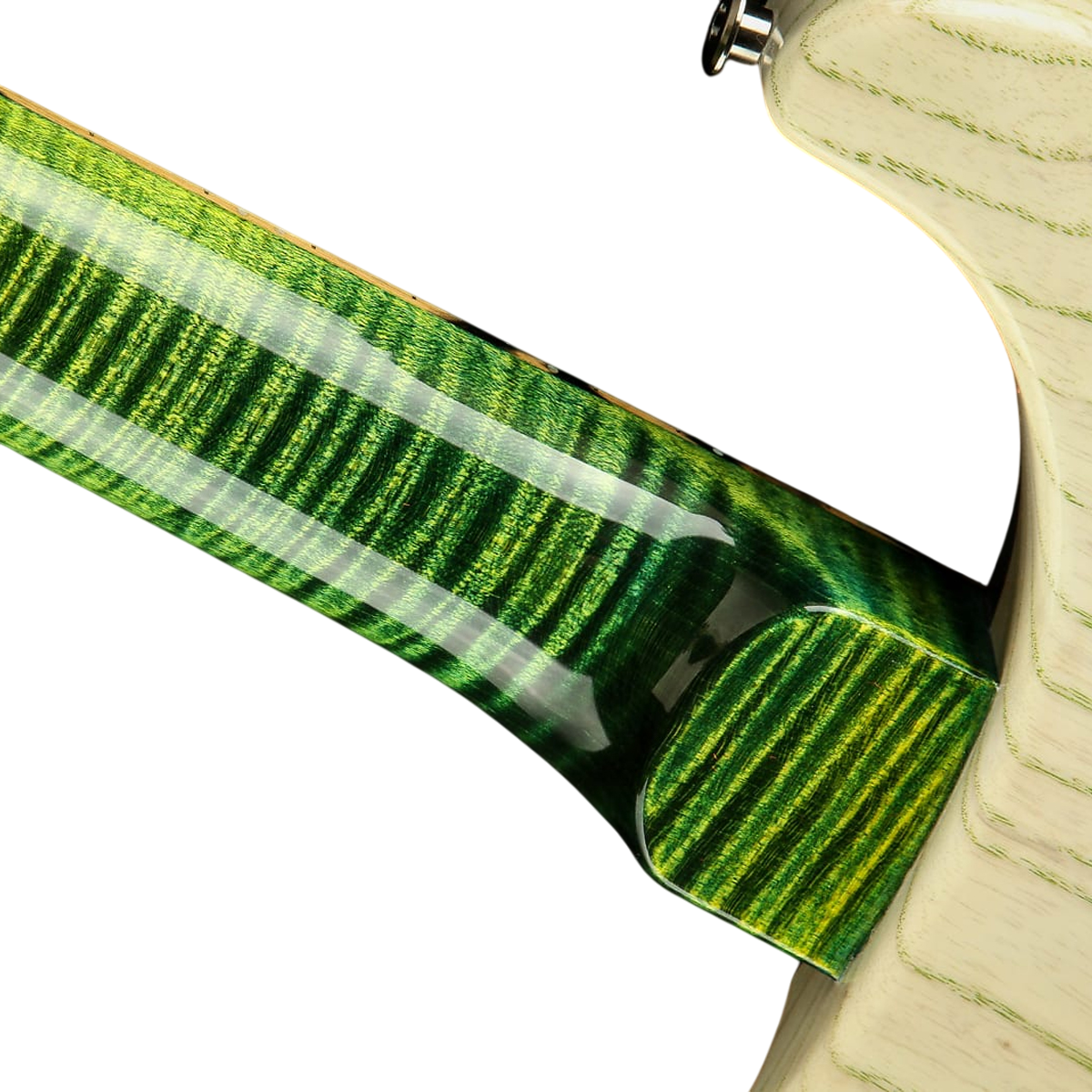 Đàn Guitar Điện PRS Special Semi-Hollow Wood Library 10 Top Private Stock, Rainforest Glow w/Case