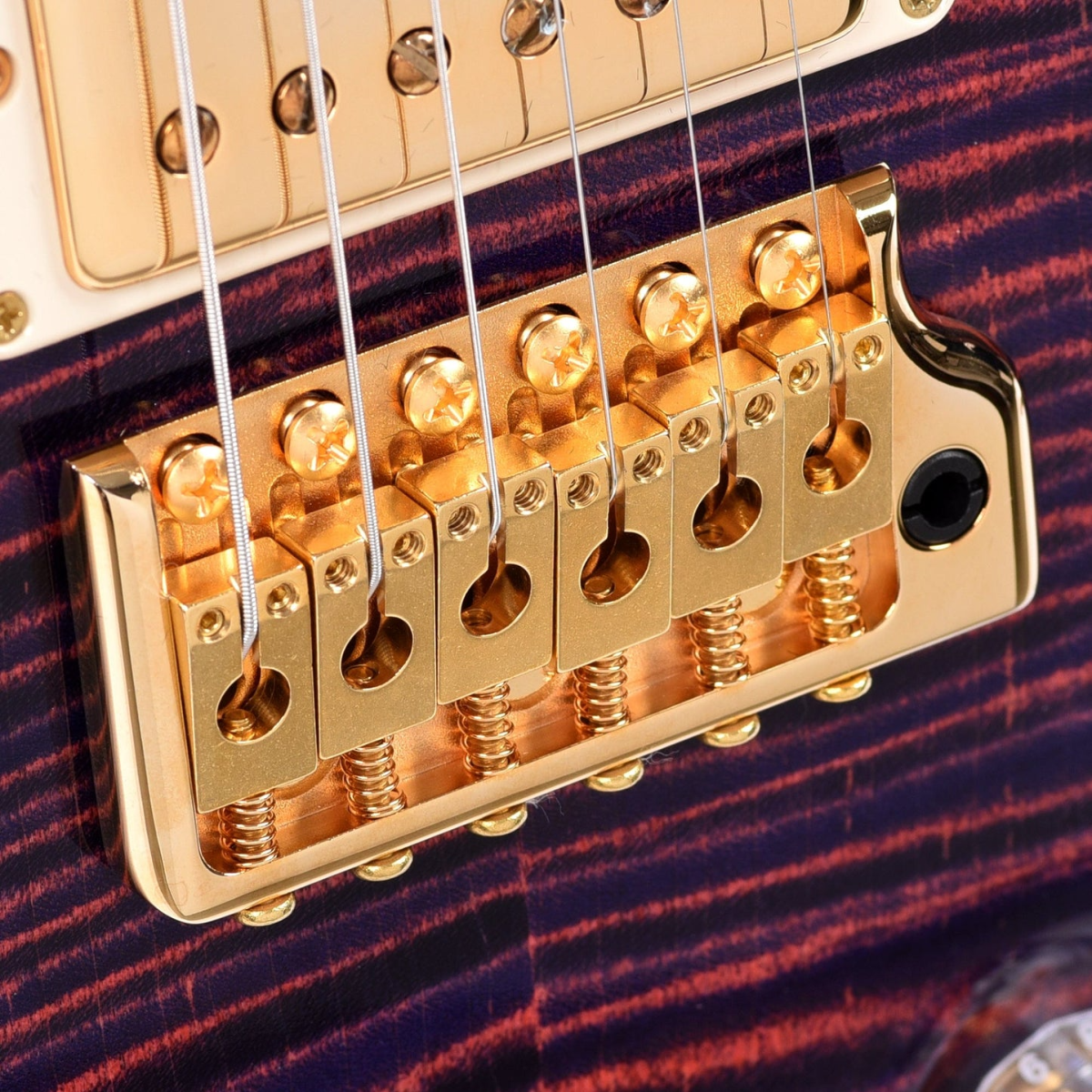 Đàn Guitar Điện PRS Special Semi-Hollow Wood Library 10 Top Private Stock, Ultra Violet Smoked Burst w/Case