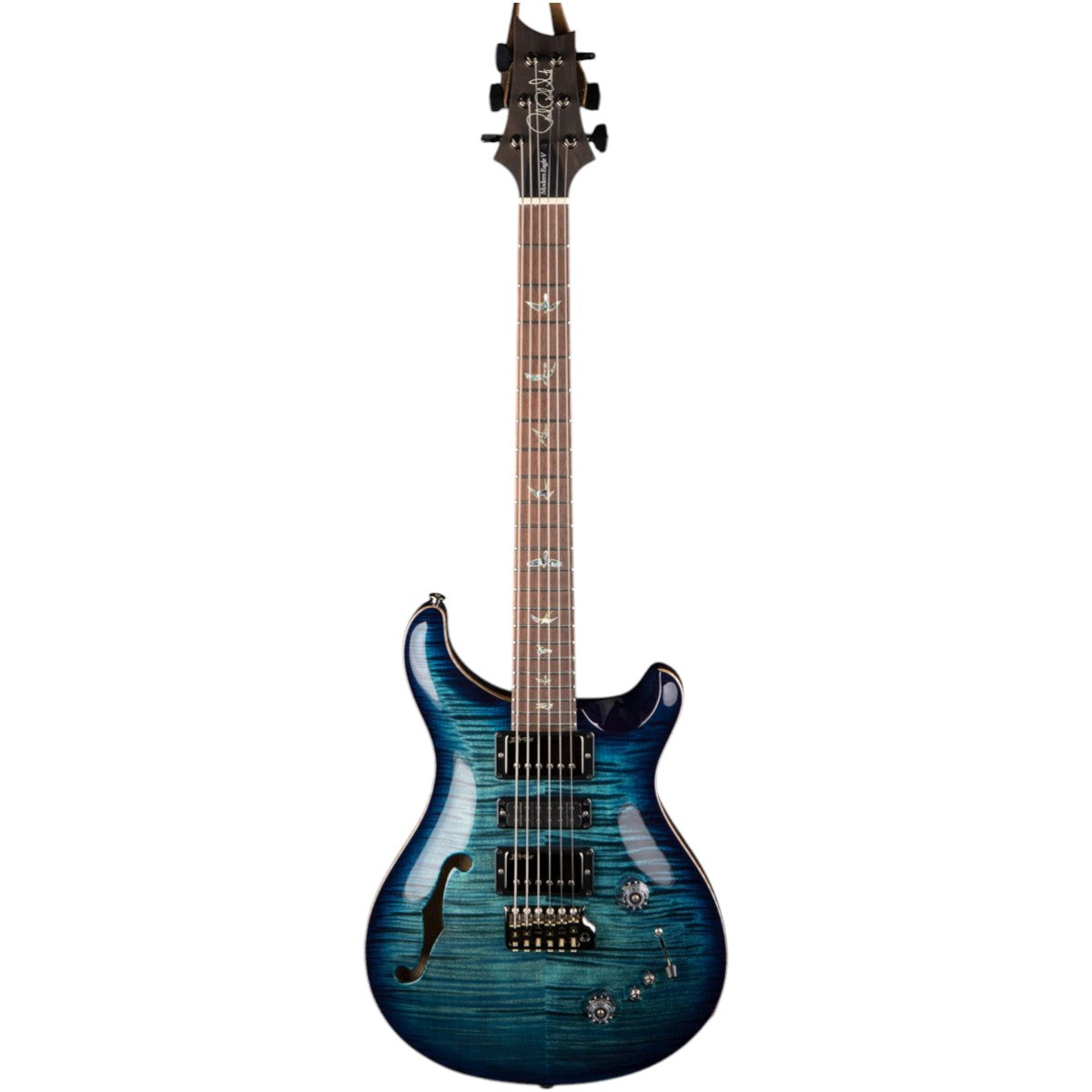 Đàn Guitar Điện PRS Special Semi-Hollow Wood Library 10 Top, Cobalt Blue Burst w/Case
