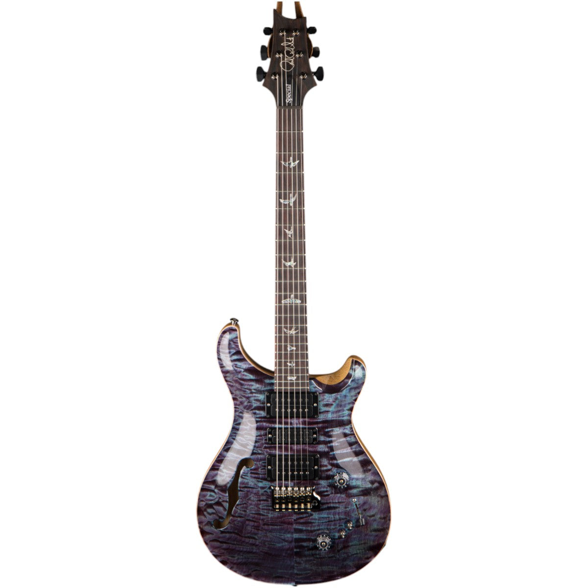 Đàn Guitar Điện PRS Special Semi-Hollow Wood Library 10 Top, Violet w/Case