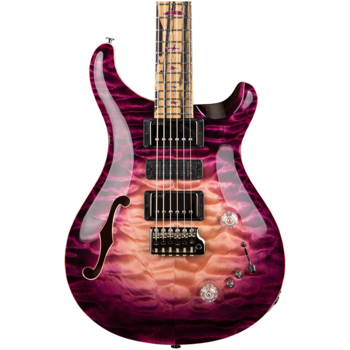 Đàn Guitar Điện PRS Special Semi-Hollow Wood Library 10 Top Private Stock, Midnight Orchid Glow w/Case