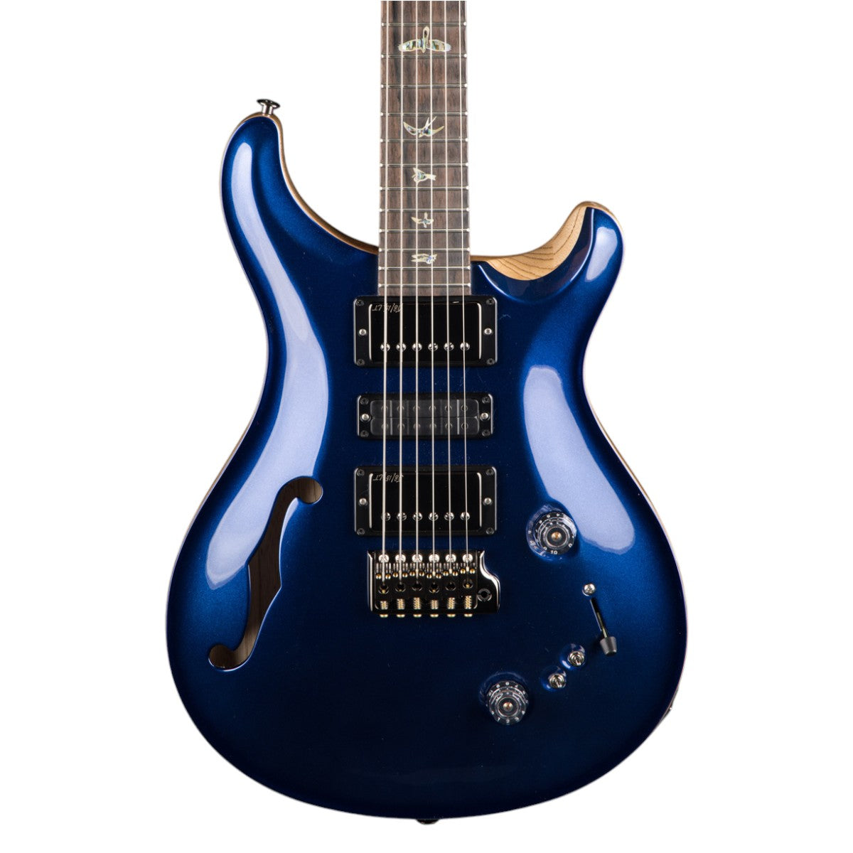 Đàn Guitar Điện PRS Special Semi-Hollow Wood Library 10 Top, Blue Metallic w/Case