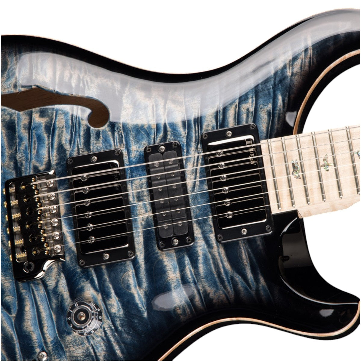 Đàn Guitar Điện PRS Special Semi-Hollow Wood Library 10 Top, Faded Whale Blue Smokeburst w/Case