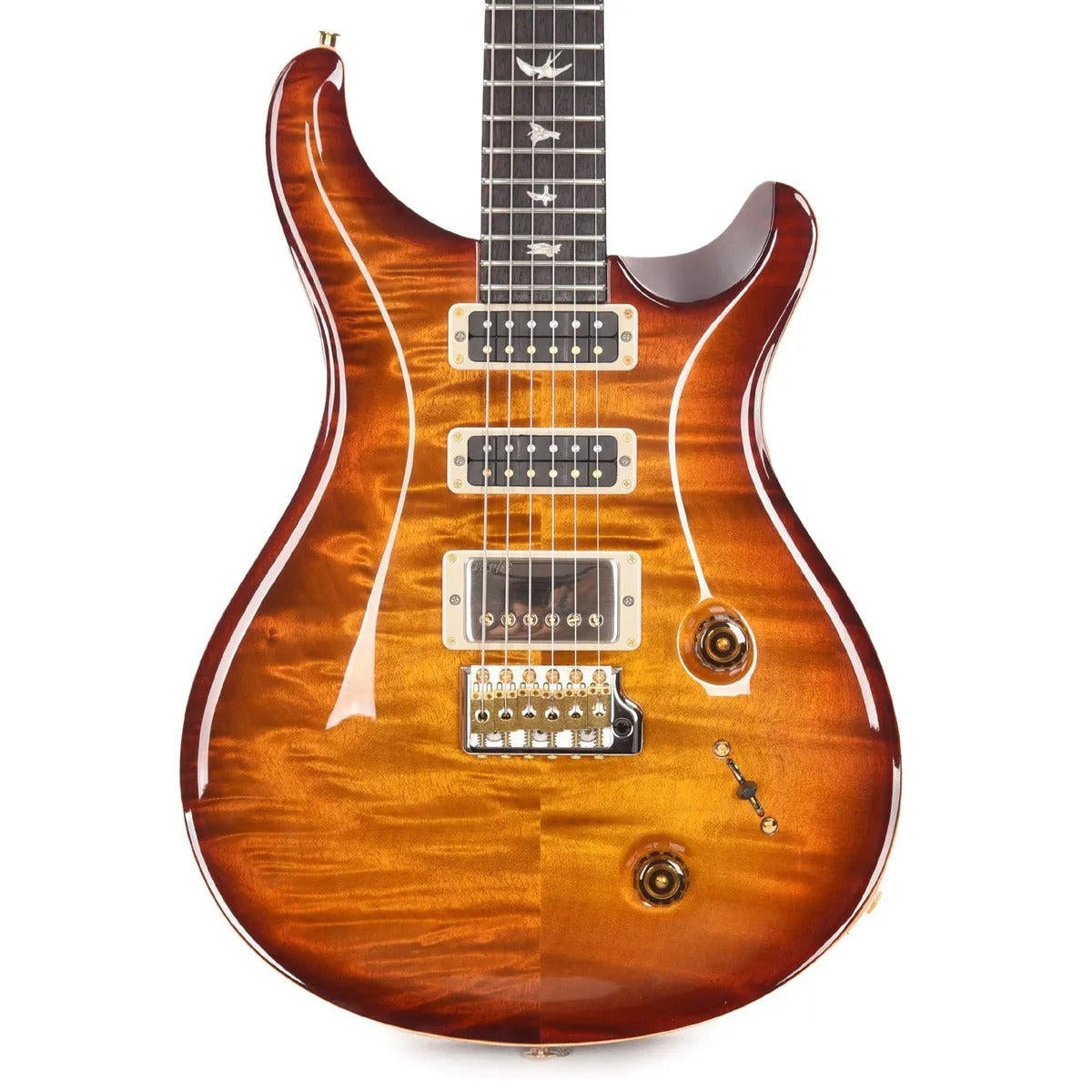 Đàn Guitar Điện PRS Studio - 2024, Dark Cherry Burst w/Case
