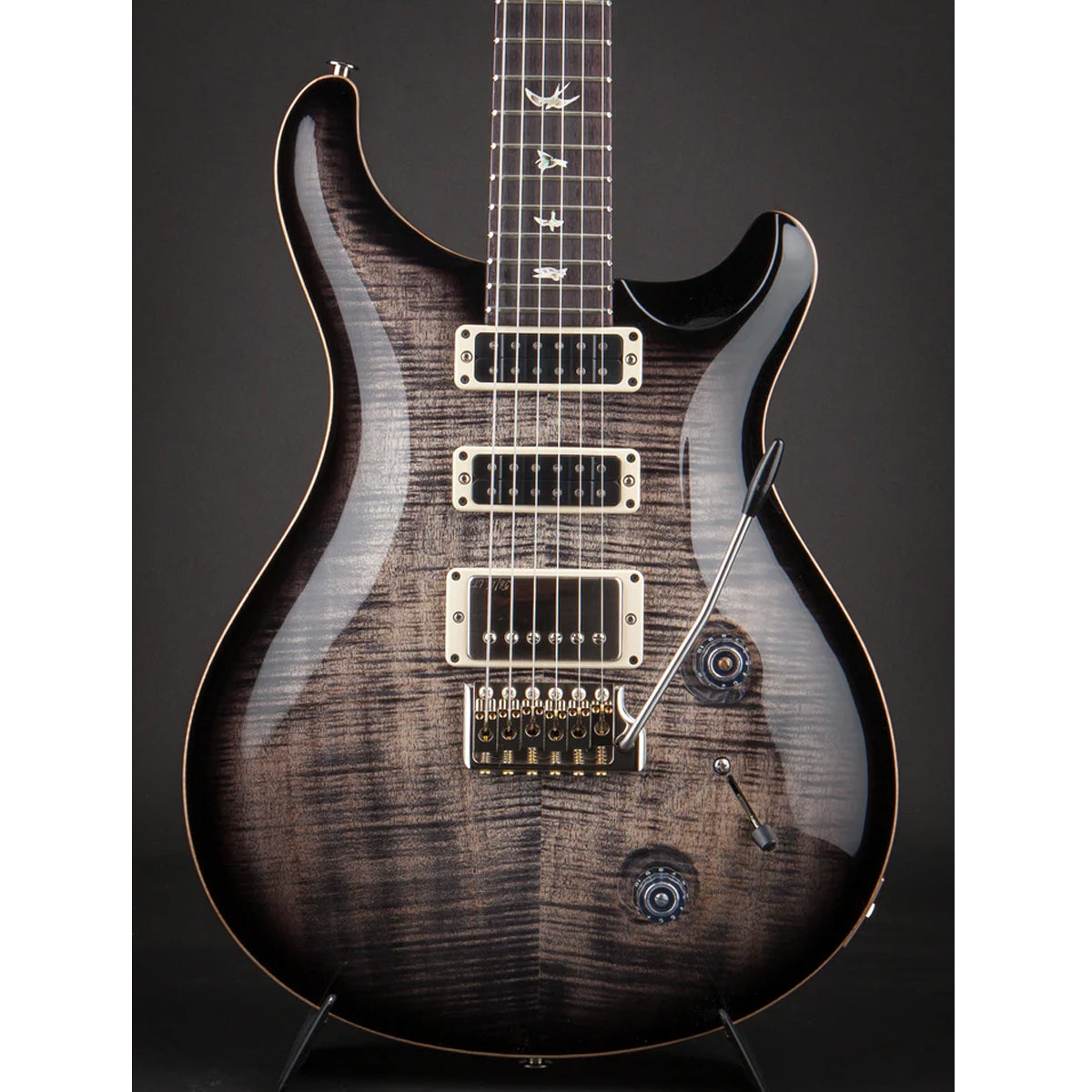 Đàn Guitar Điện PRS Studio - 2024, Charcoal Burst w/Case