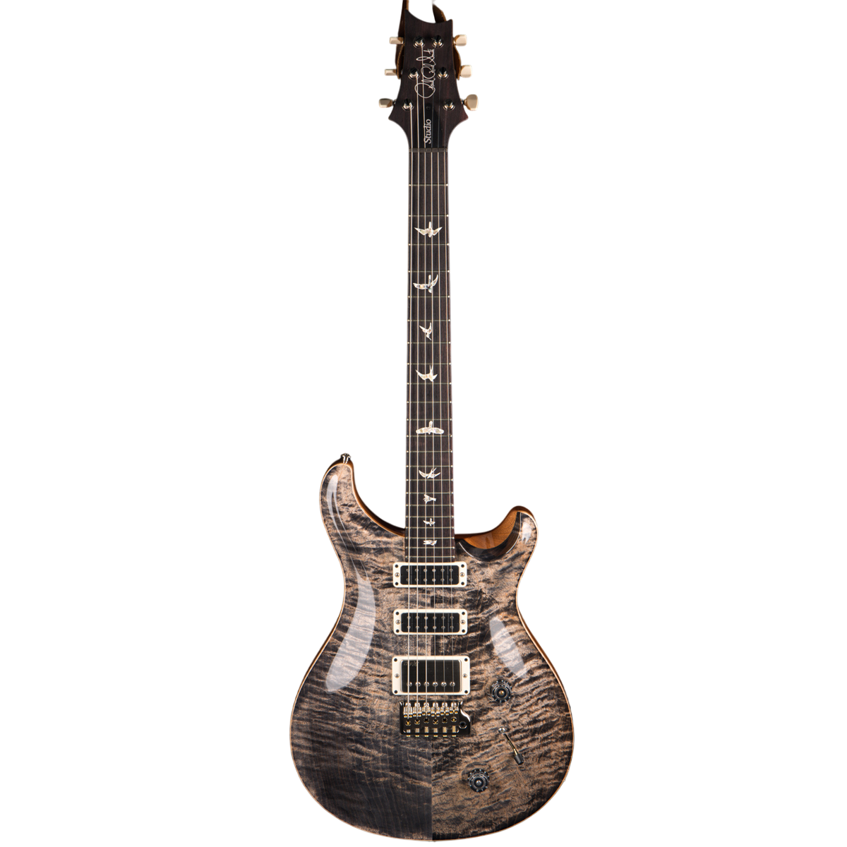 Đàn Guitar Điện PRS Studio, Charcoal Smokeburst w/Case