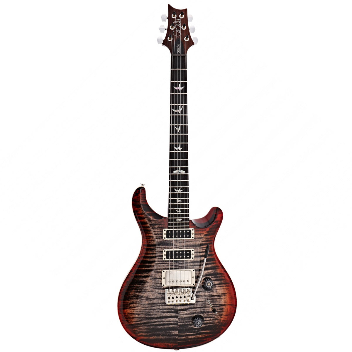 Đàn Guitar Điện PRS Studio, Charcoal Cherry Burst w/Case 