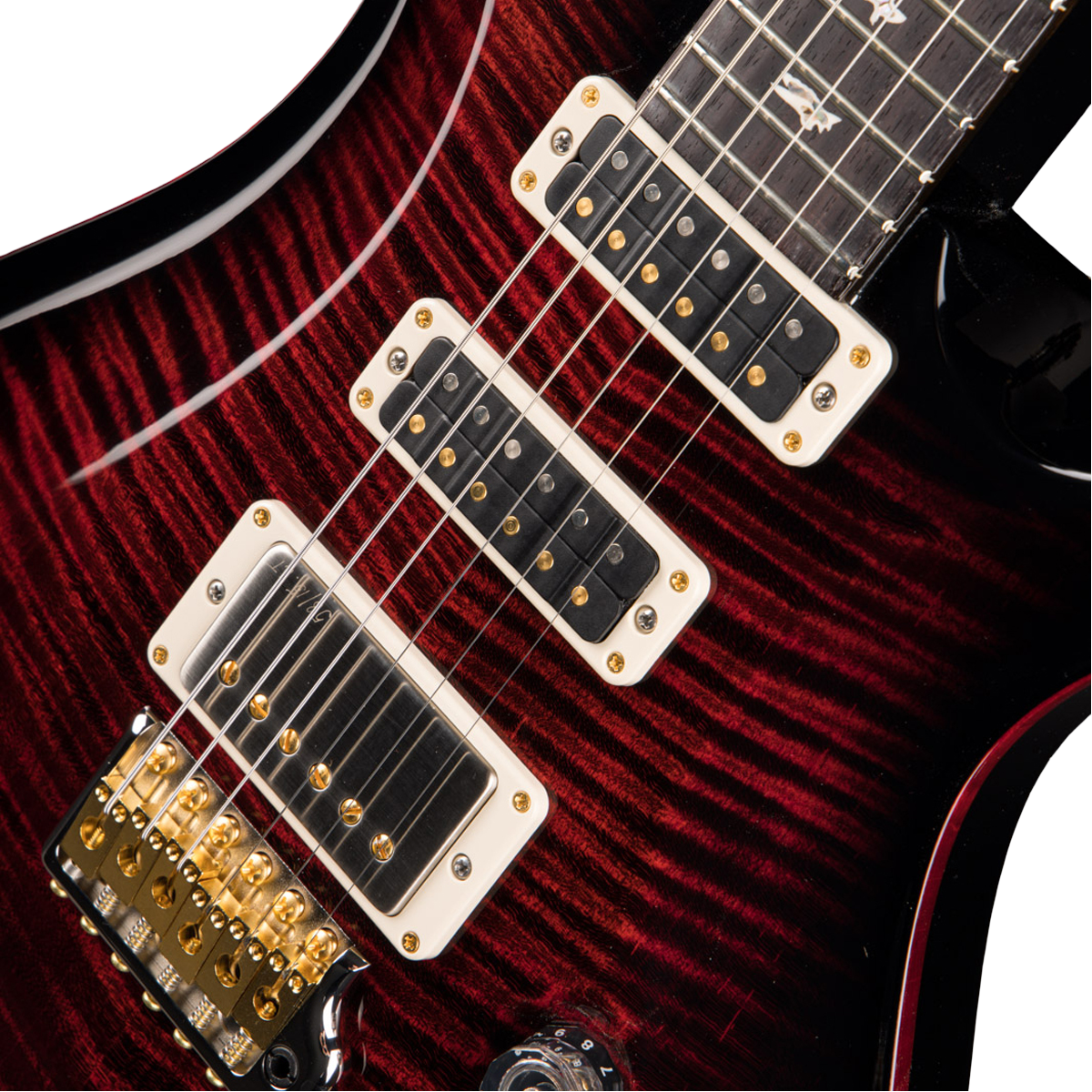 Đàn Guitar Điện PRS Studio, Fire Smokeburst w/Case