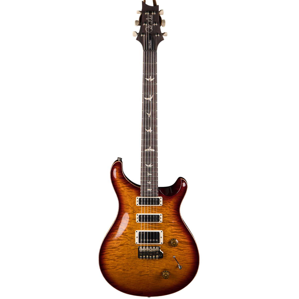 Đàn Guitar Điện PRS Studio, Dark Cherry Sunburst w/Case
