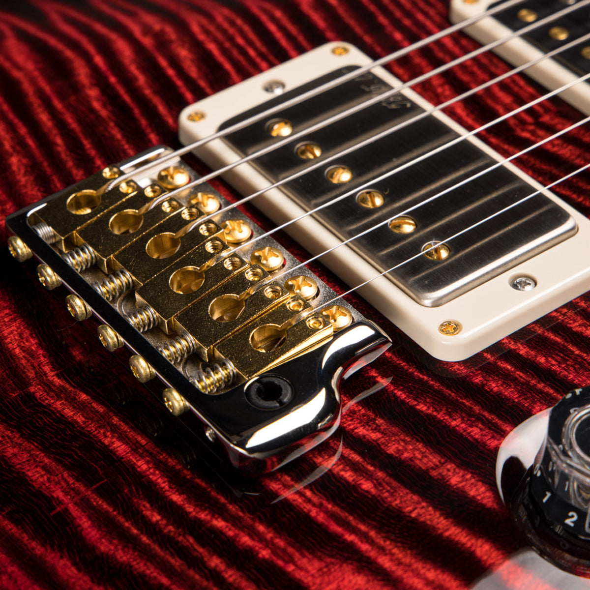 Đàn Guitar Điện PRS Studio, Fire Smokeburst w/Case