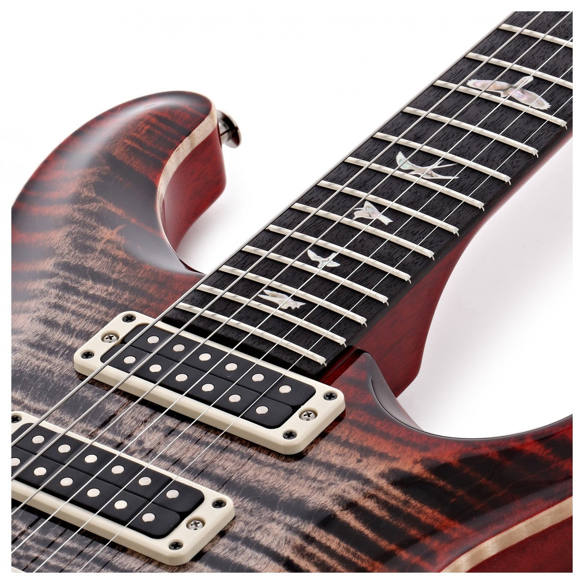 Đàn Guitar Điện PRS Studio, Charcoal Cherry Burst w/Case 