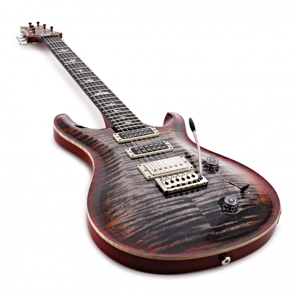 Đàn Guitar Điện PRS Studio, Charcoal Cherry Burst w/Case 