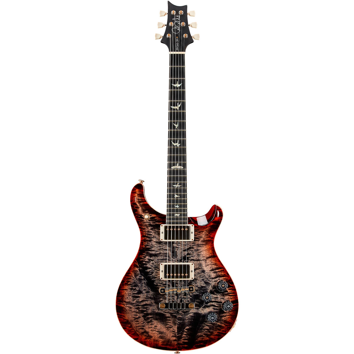 Đàn Guitar Điện PRS McCarty 594 Wood Library 10 Top, Charcoal Cherry Burst w/Case