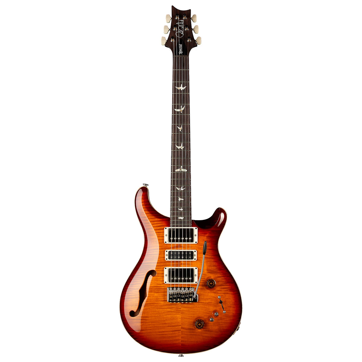 Đàn Guitar Điện PRS Special Semi-Hollow, Dark Cherry Sunburst w/Case
