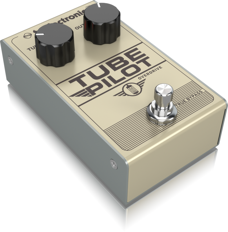 Pedal Guitar TC Electronic Tube Pilot Overdrive Effects Pedal