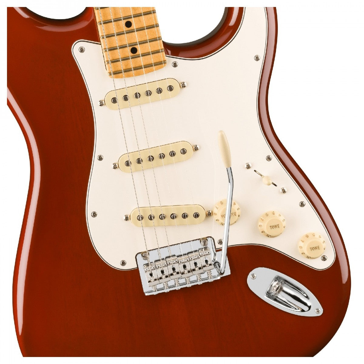 Đàn Guitar Điện Fender Player II Stratocaster, Maple Fingerboard, Transparent Mocha Burst, #0140512545