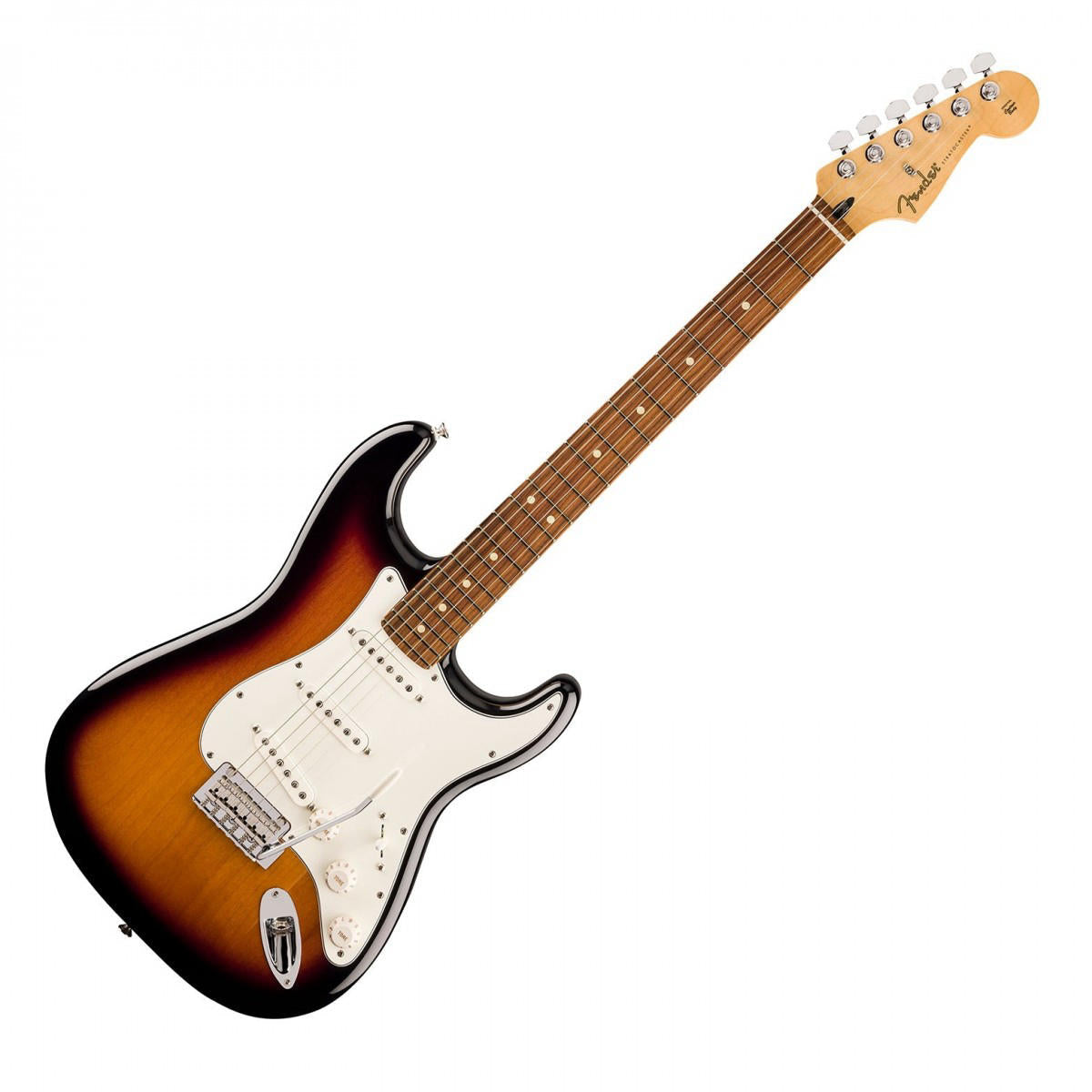 Đàn Guitar Điện Fender Player Stratocaster SSS màu Anniversary 2 Color Sunburst bàn phím Pau Ferro