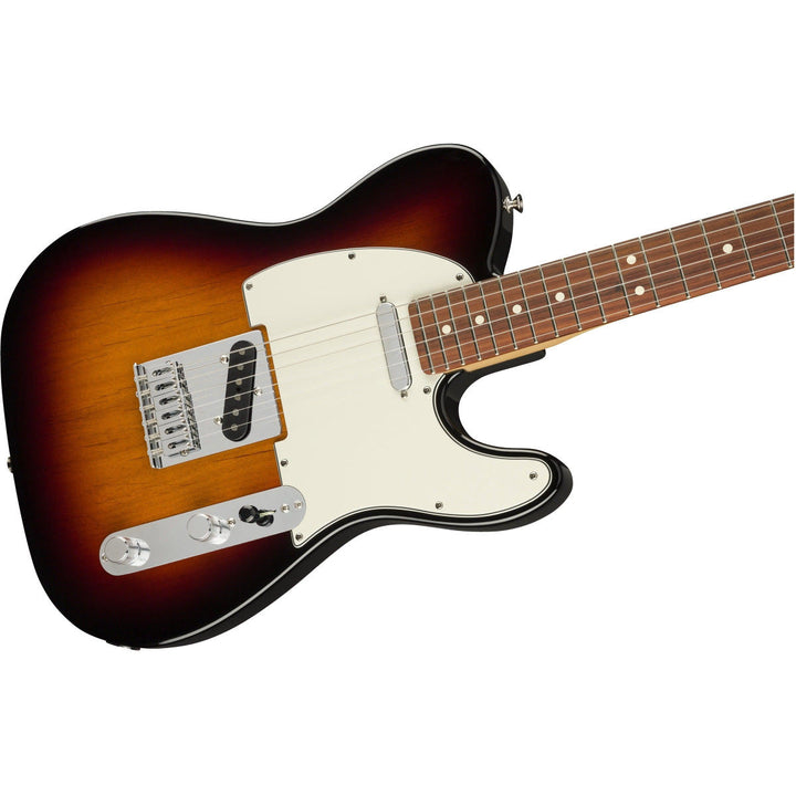 Đàn Guitar Điện Fender Player Telecaster, Pau Ferro Fingerboard, 3-Color Sunburst, #0145213500