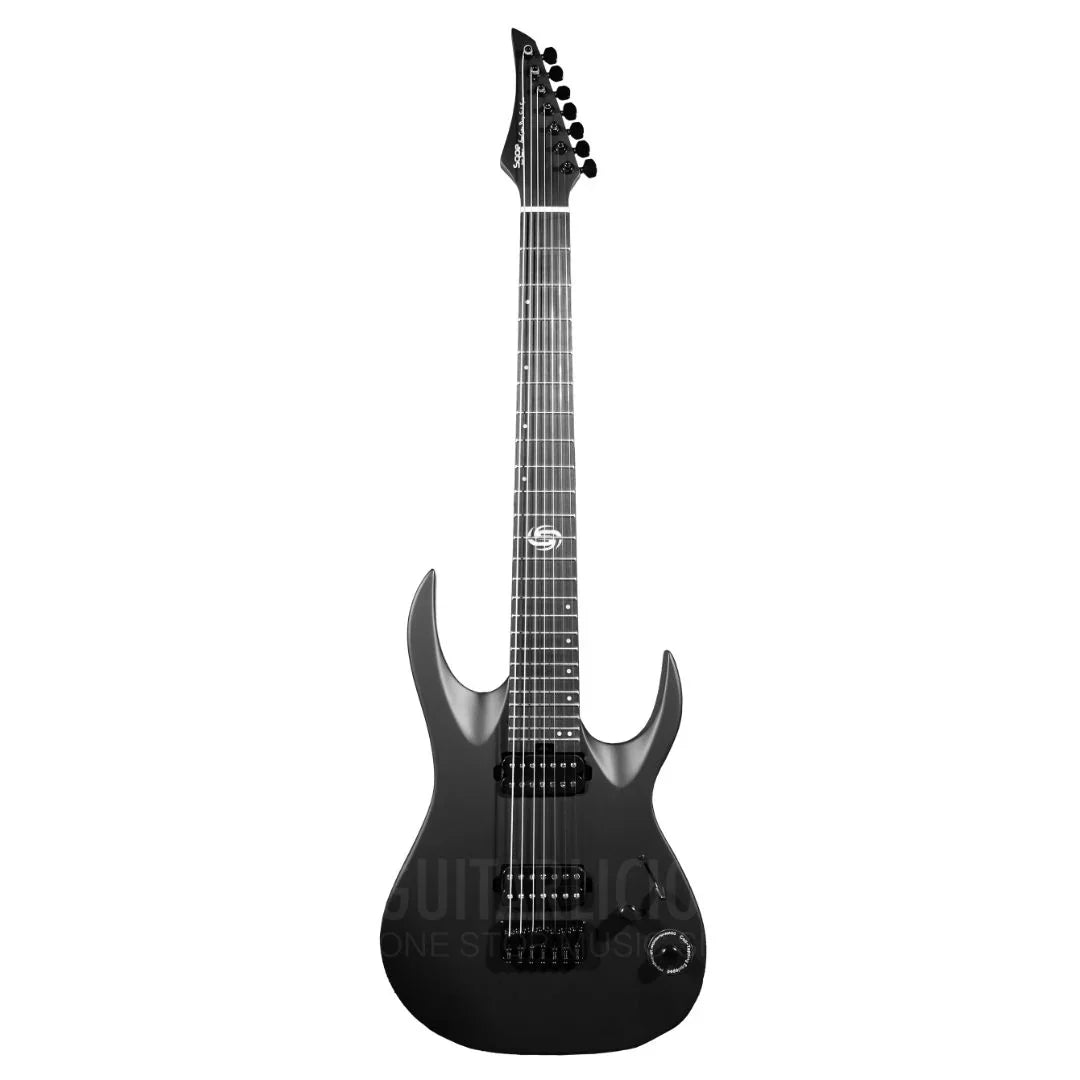 Đàn Guitar Điện Sqoe SEIB 7S 7 Strings Series HH, Carbonized Roasted Maple