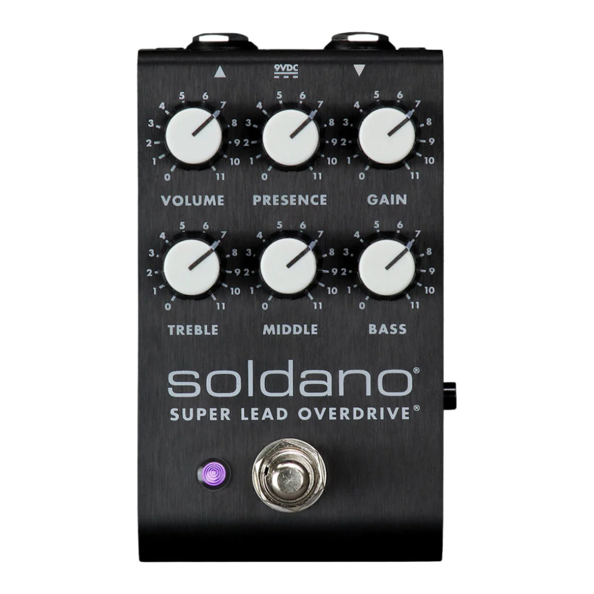 Soldano Super Lead Overdrive Pedal, Custom Black Limited Edition