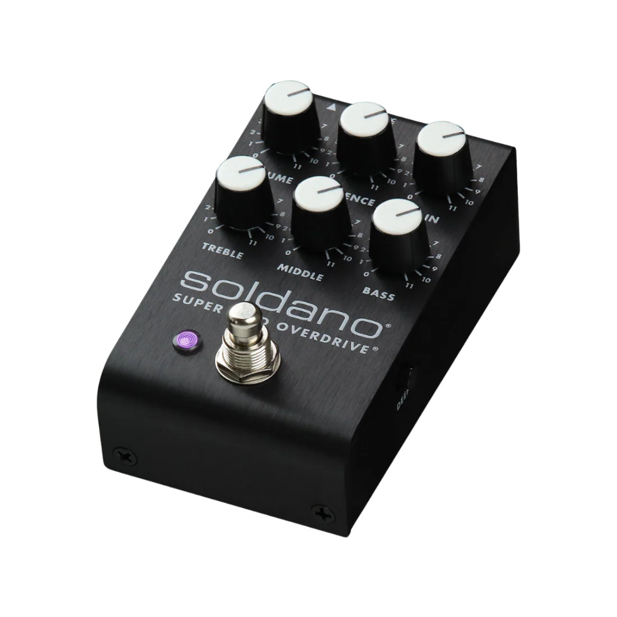 Soldano Super Lead Overdrive Pedal, Custom Black Limited Edition