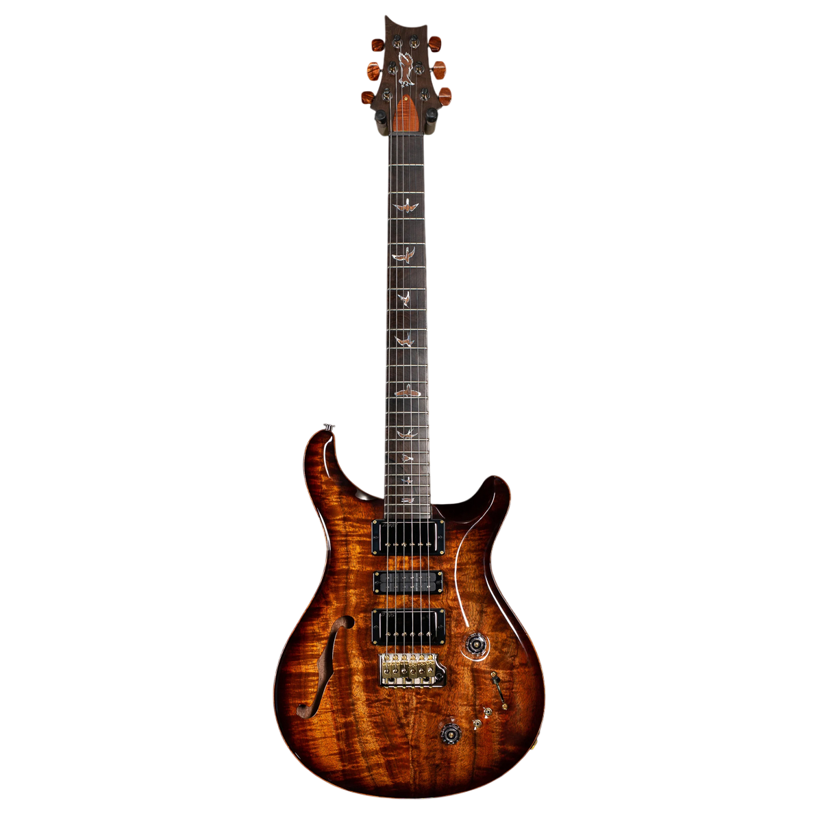 Đàn Guitar Điện PRS Special Semi-Hollow Wood Library 10 Top Private Stock, Koa Smokeburst w/Case