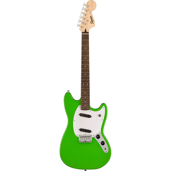 Đàn Guitar Điện Limited Edition Squier Sonic Mustang, Laurel Fingerborad, Lime Green