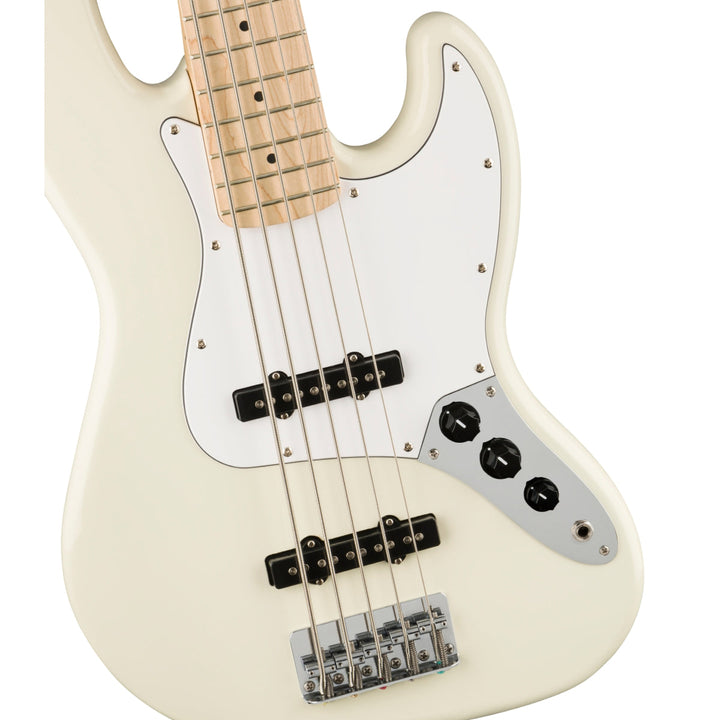 Squier Affinity Jazz Bass V Maple Fingerboard Olympic White