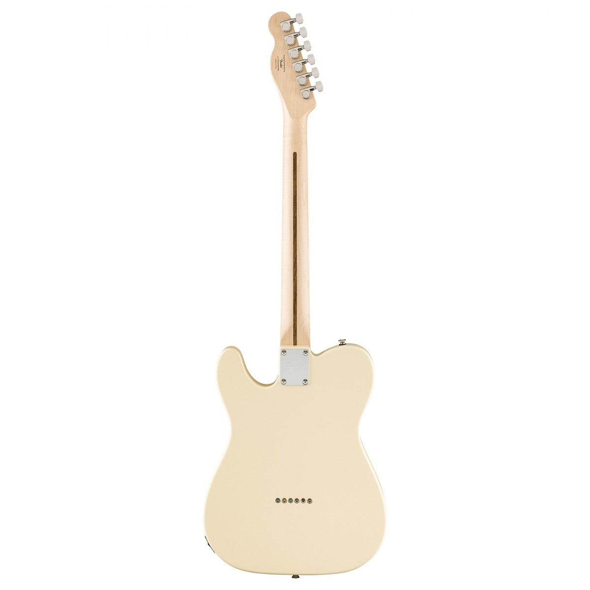Đàn Guitar Điện Squier Affinity Series Telecaster Thinline, Indian Laurel Fingerboard, Olympic White