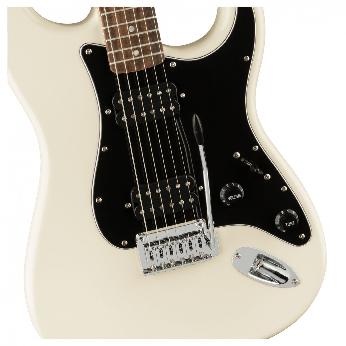 Đàn Guitar Điện Squier Affinity Stratocaster HH, Indian Laurel Fingerboard, Olympic White