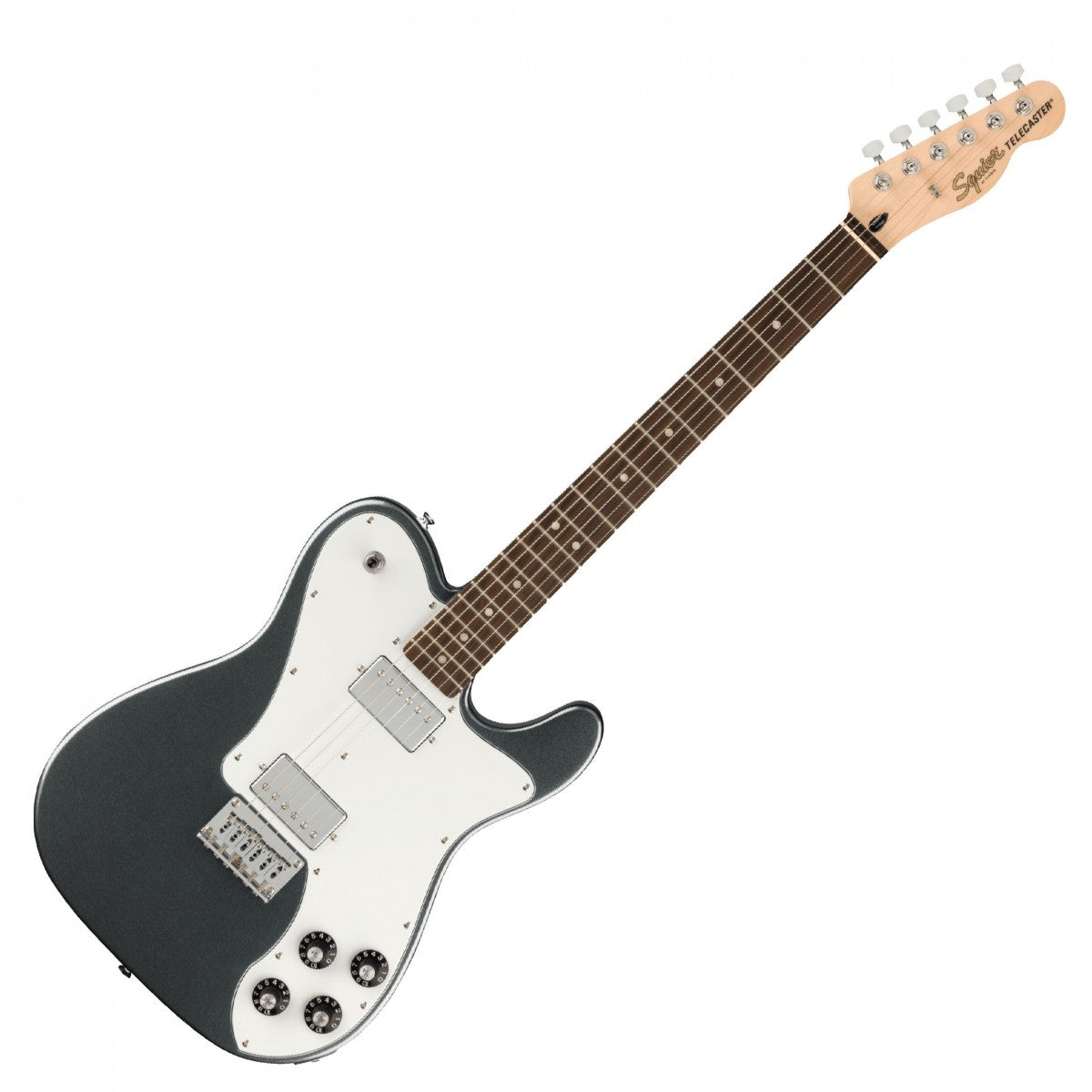 Đàn Guitar Điện Squier Affinity Telecaster Deluxe HH màu Charcoal Frost Metallic bàn phím Laurel