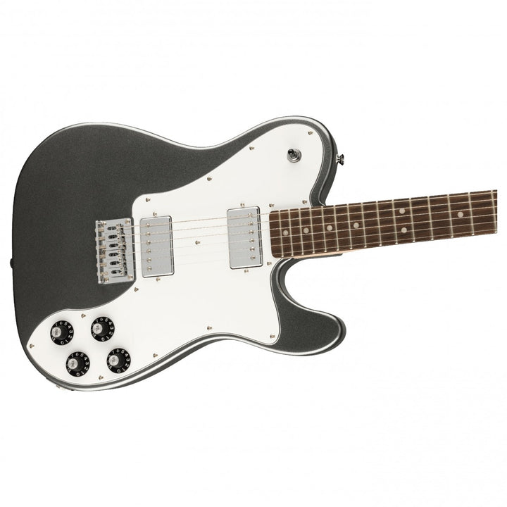 Squier Affinity Telecaster Deluxe Indian Laurel Fingerboard Charcoal Frost Metallic