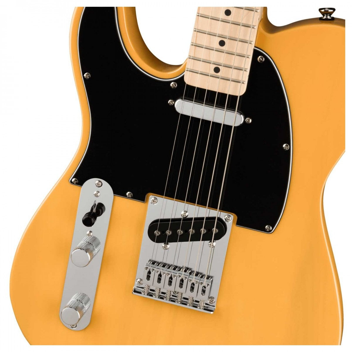Đàn Guitar Điện Squier Affinity Telecaster Left-Handed, Maple Fingerboard, Butterscotch Blonde