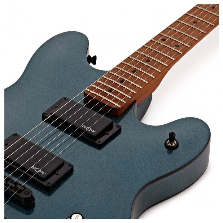 Đàn Guitar Điện Squier Contemporary Active Starcaster, Roasted Maple FIngerboard, Gunmetal Metallic