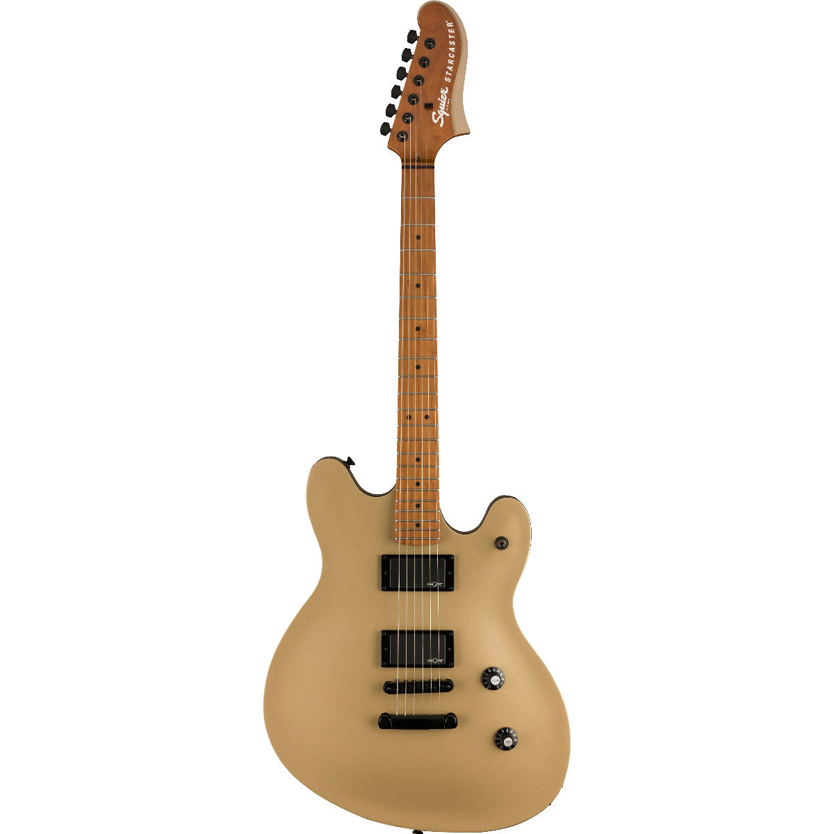 Đàn Guitar Điện Squier Contemporary Active Starcaster, Roasted Maple FIngerboard, Shoreline Gold\