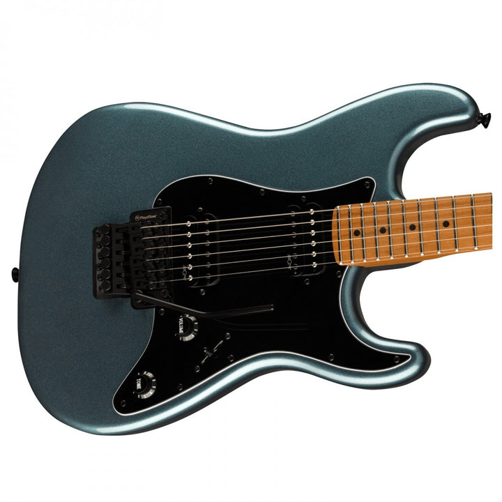 Đàn Guitar Điện Squier Contemporary Stratocaster HH FR, Roasted Maple Fingerboard, Gunmetal Metallic