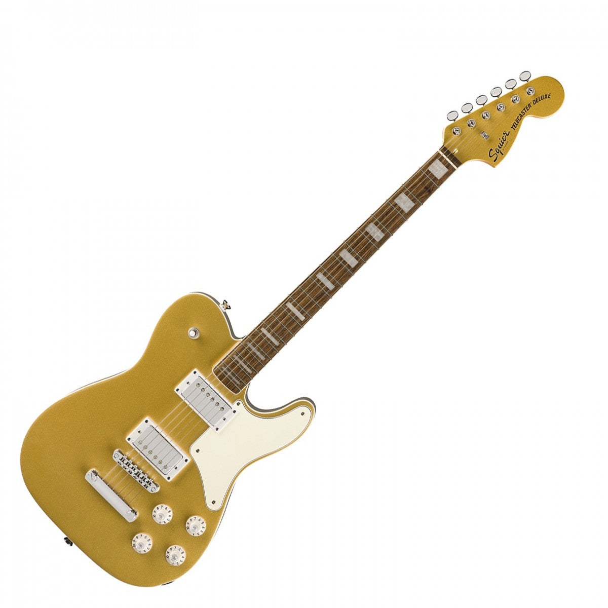 Đàn Guitar Điện Squier Limited Edition Paranormal Troublemaker Telecaster Deluxe, Indian Laurel Fingerboard, Aztec Gold, #0377025578