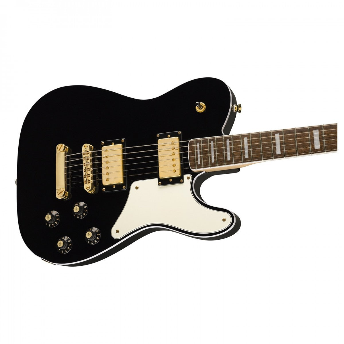 Đàn Guitar Điện Squier Limited Edition Paranormal Troublemaker Telecaster Deluxe, Indian Laurel Fingerboard, Black, #0377026506