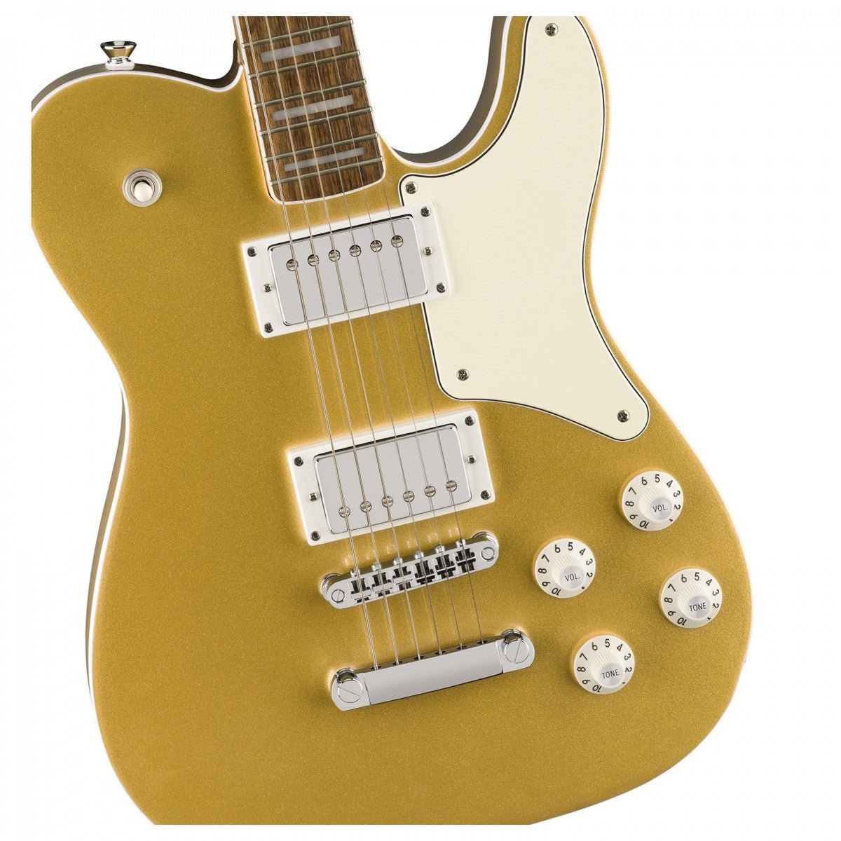 Đàn Guitar Điện Squier Limited Edition Paranormal Troublemaker Telecaster Deluxe, Indian Laurel Fingerboard, Aztec Gold, #0377025578
