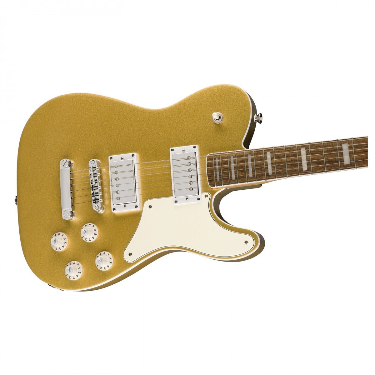Đàn Guitar Điện Squier Limited Edition Paranormal Troublemaker Telecaster Deluxe, Indian Laurel Fingerboard, Aztec Gold, #0377025578