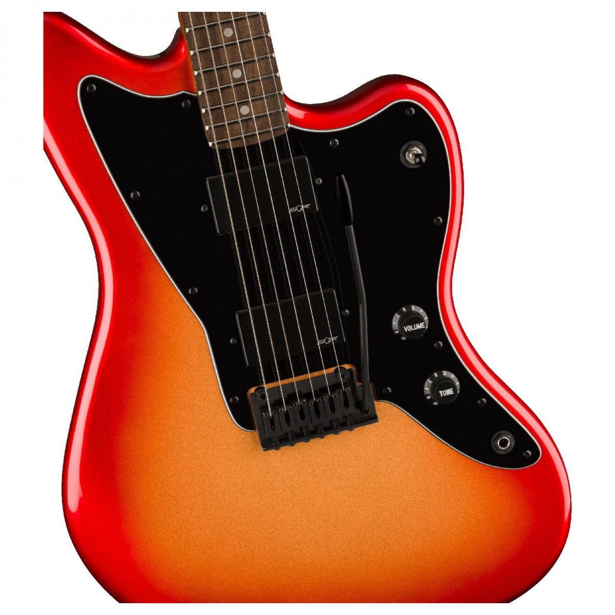 Đàn Guitar Điện Squier Contemporary Active Jazzmaster HH, Indian Laurel Fingerboard, Sunset Metallic