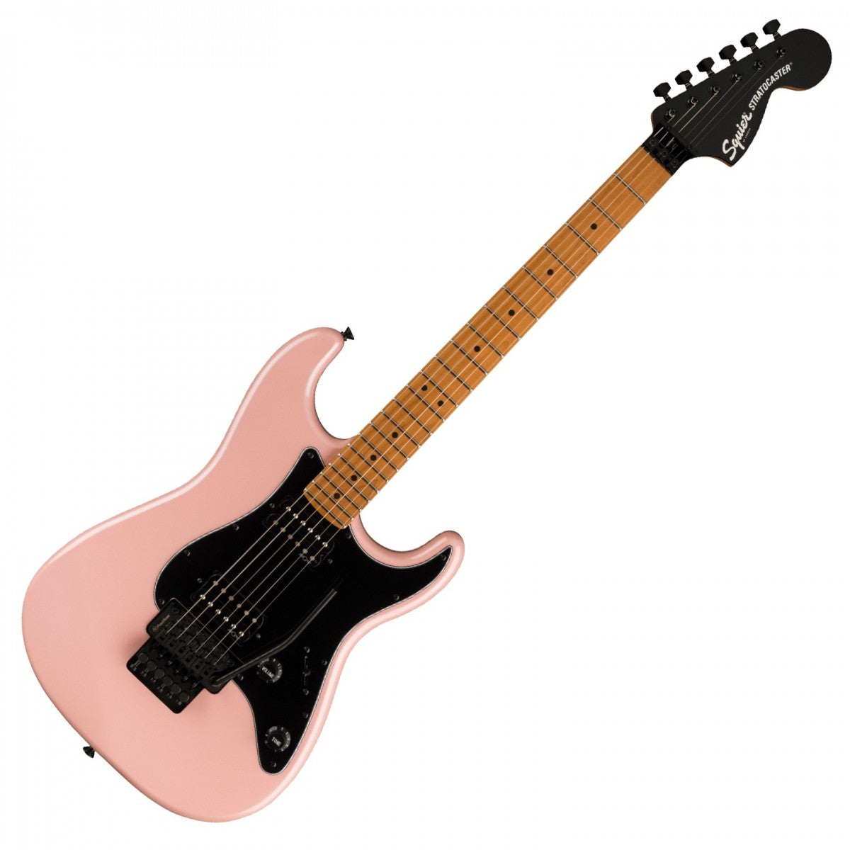 Squier Contemporary Stratocaster HH FR Roasted Maple Fingerboard Shell Pink Pearl