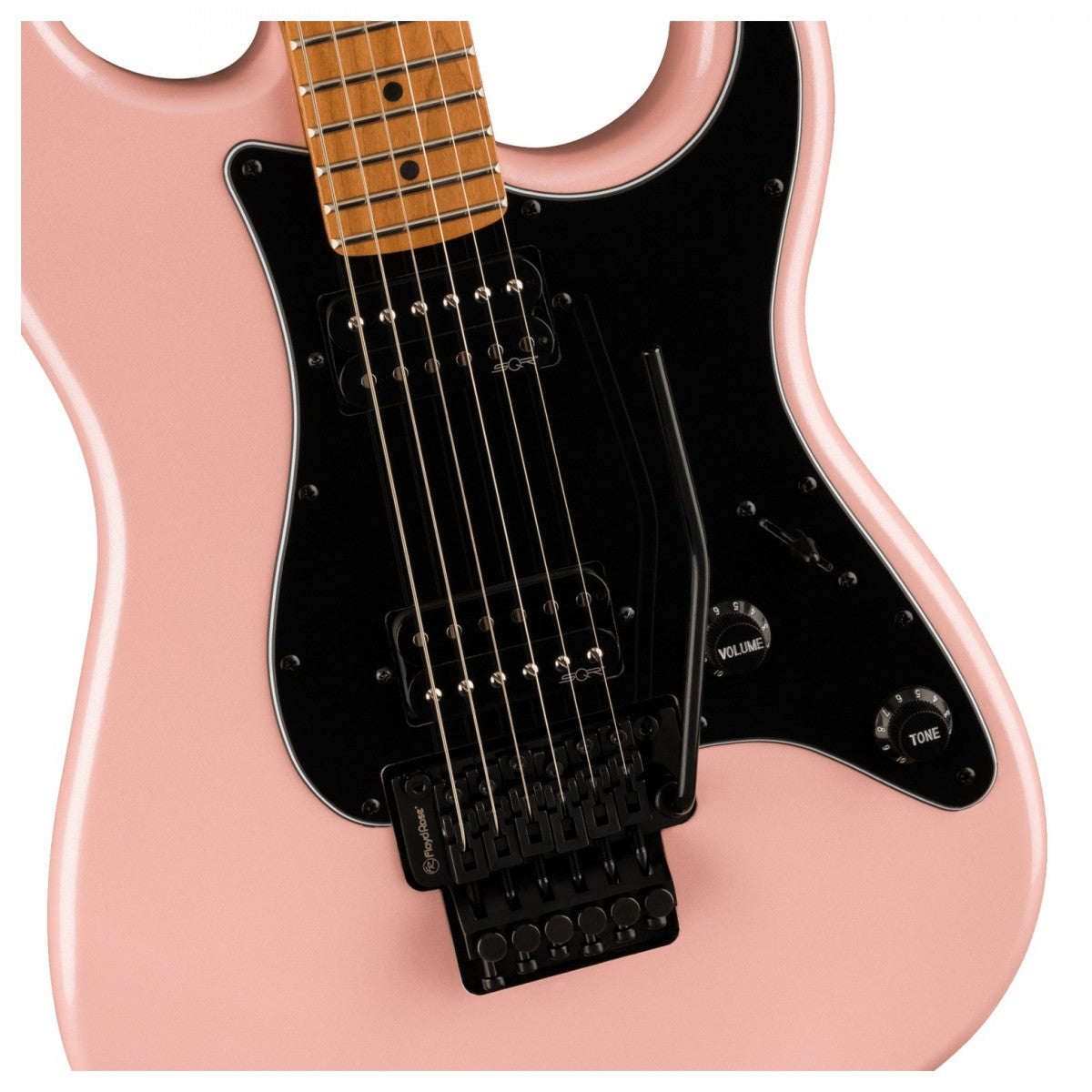 Squier Contemporary Stratocaster HH FR Roasted Maple Fingerboard Shell Pink Pearl