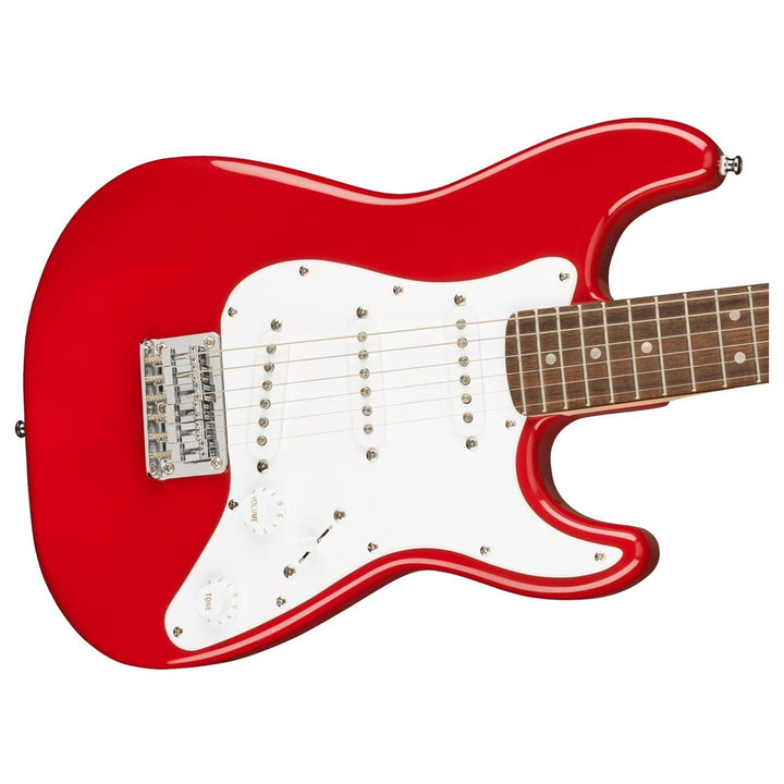 Đàn Guitar Điện Squier Mini Stratocaster, Indian Laurel Fingerboard, Dakota Red