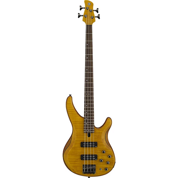 Đàn Guitar Bass Yamaha TRBX604FM, Rosewood Fingerboard, Matte Amber