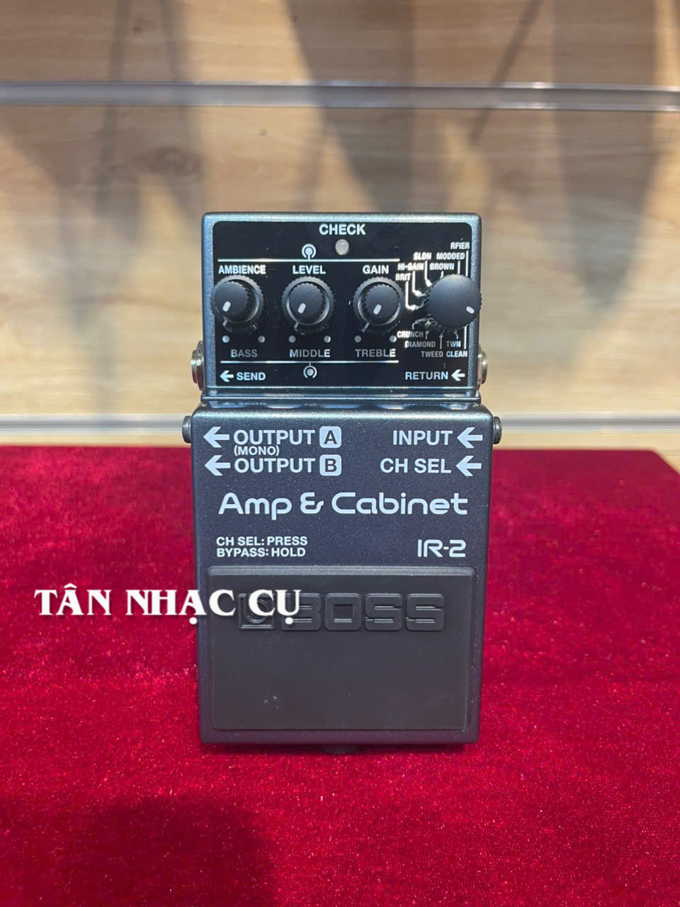 BOSS IR-2 Amp and IR Cabinet Pedal, Digital Pedal
