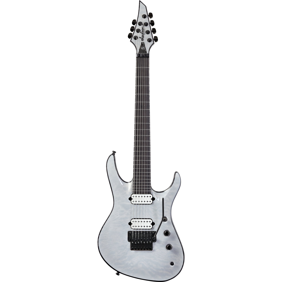 Đàn Guitar Điện Jackson USA Signature Chris Broderick Soloist 7, Ebony Fingerboard, Transparent White, #2803057888