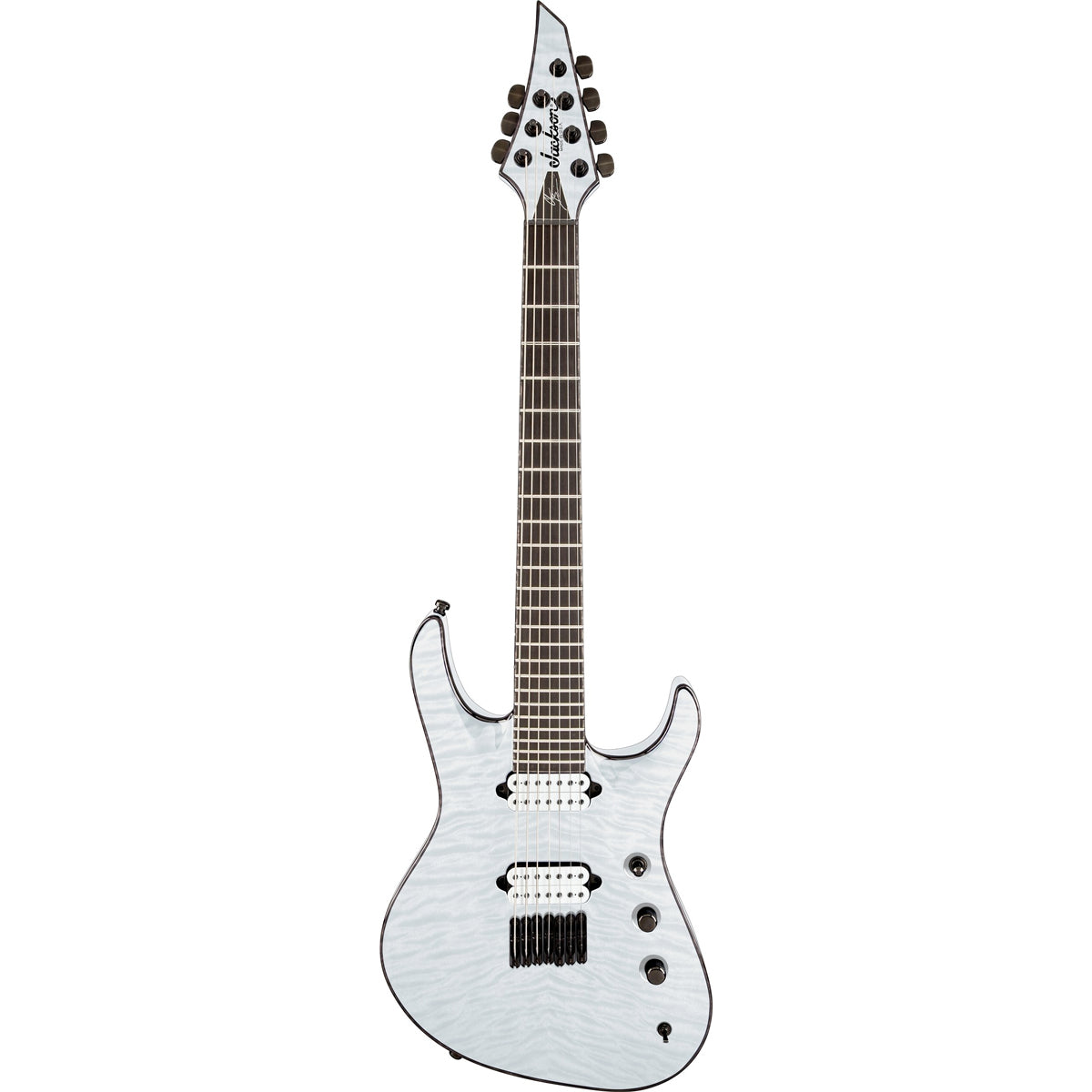 Đàn Guitar Điện Jackson USA Signature Chris Broderick Soloist HT7, Ebony Fingerboard, Transparent White, #2803157888