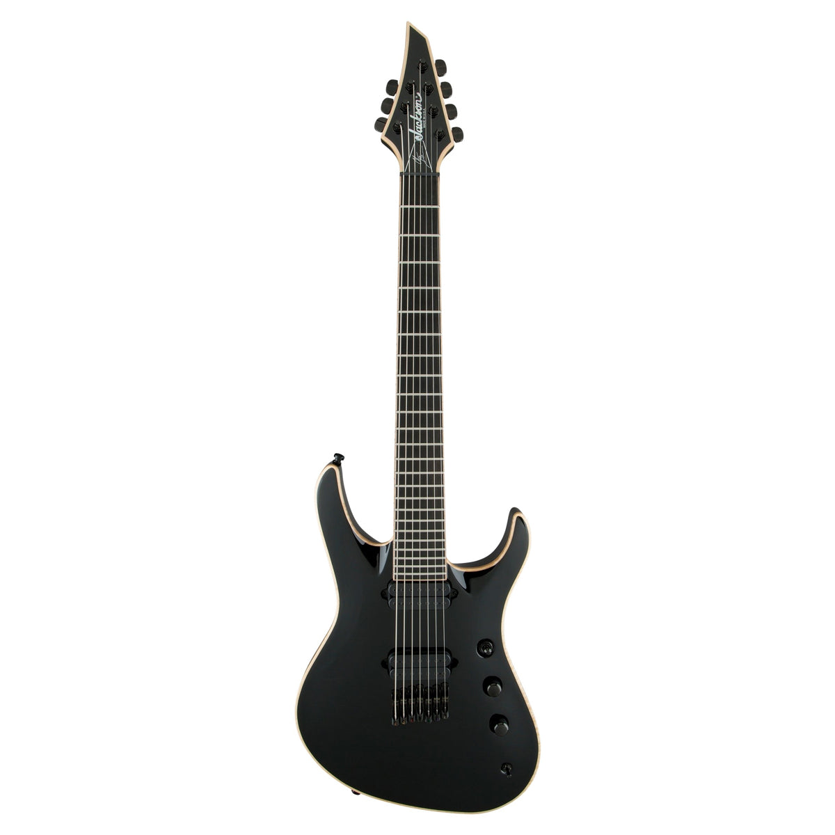 Đàn Guitar Điện Jackson USA Signature Chris Broderick Soloist HT7, Ebony Fingerboard, Gloss Black, #2803157803