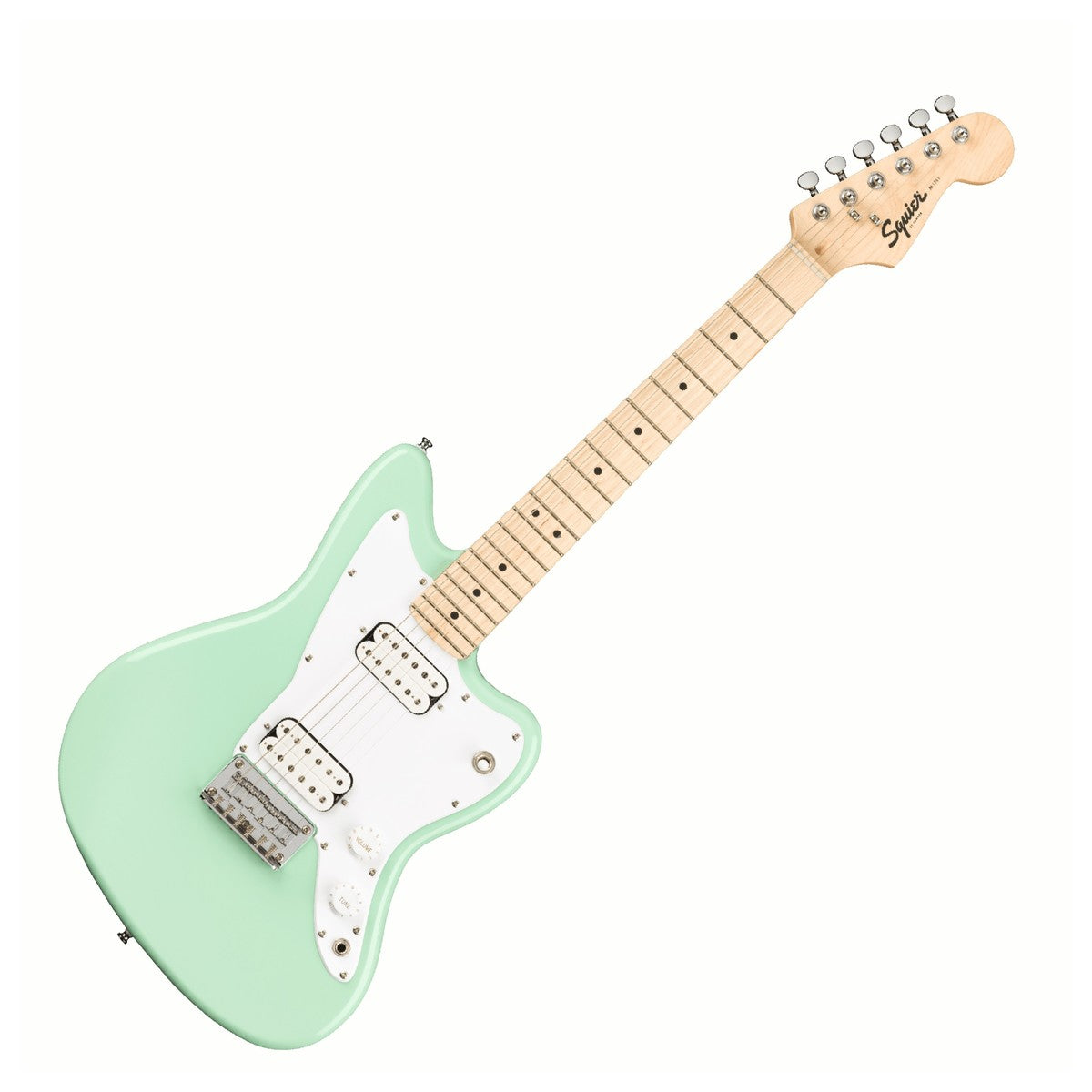 Squier Mini Jazzmaster Maple Fingerboard Surf Green